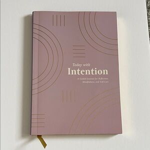 3/$24 Today with intention Guided Journal new